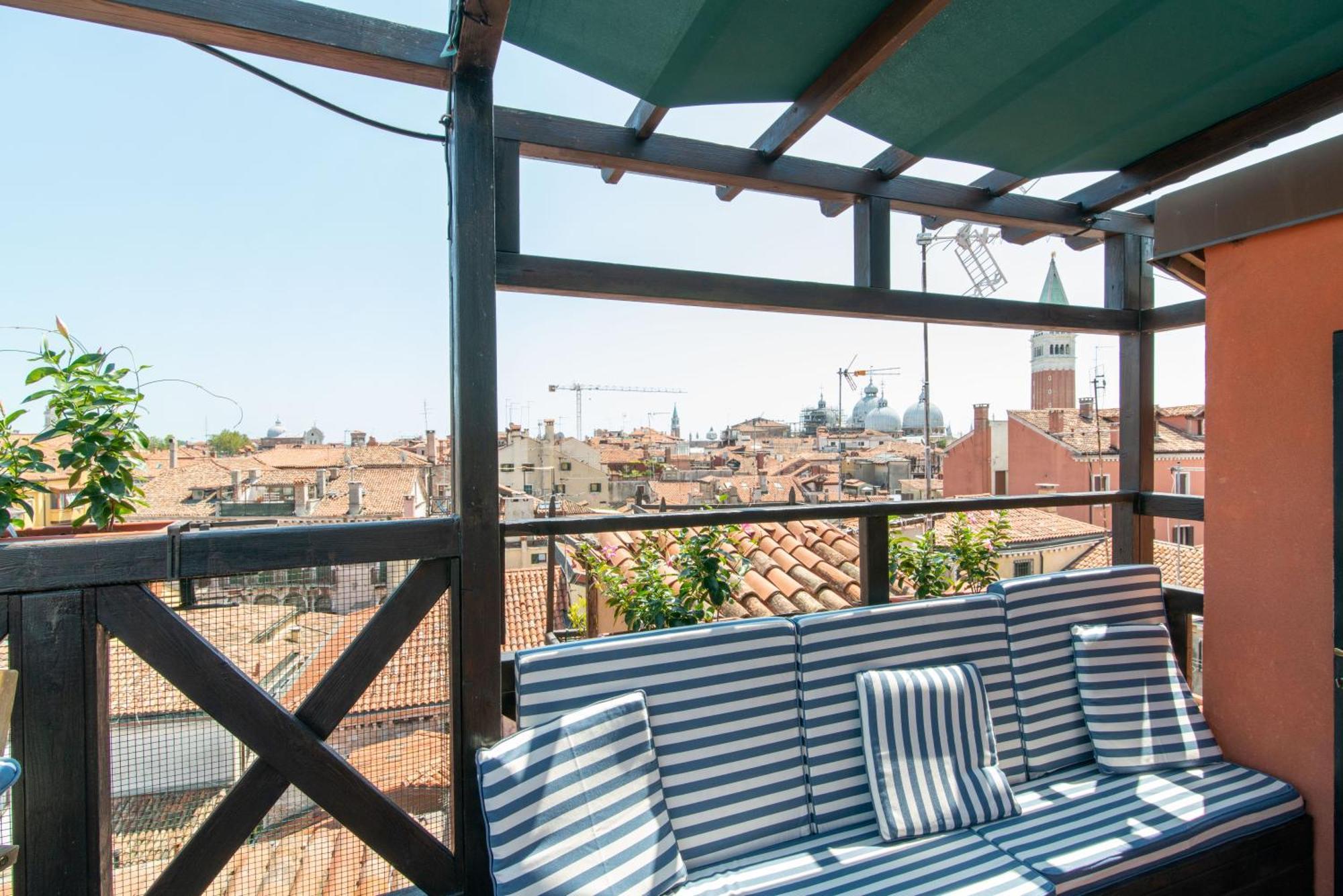 Penthouse With Rooftop Terrace And 360 Views Of Venice - Venice5Th Luaran gambar